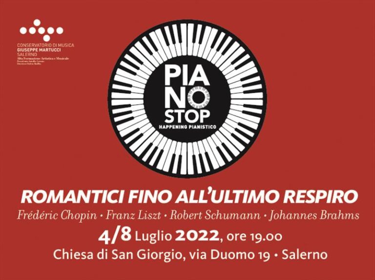 PIANOSTOP: ROMANTICI FINO ALL’ULTIMO RESPIRO