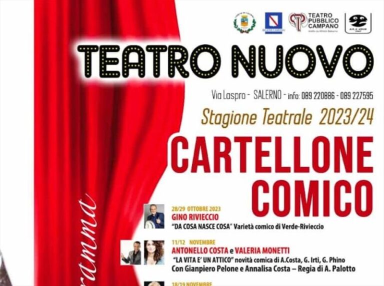 Teatro Nuovo: Stagione 2023/2024