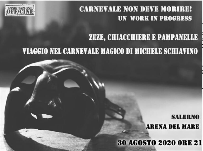 Carnevale non deve morire!