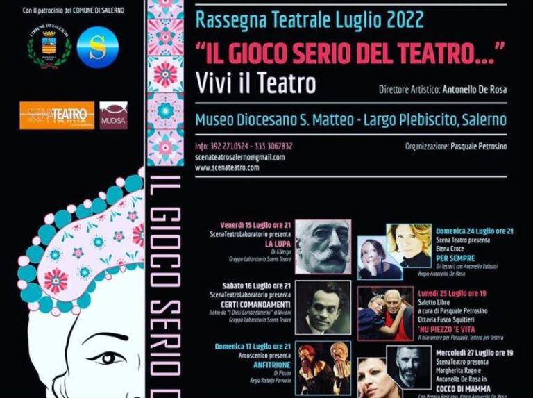 IL GIOCO SERIO DEL TEATRO…