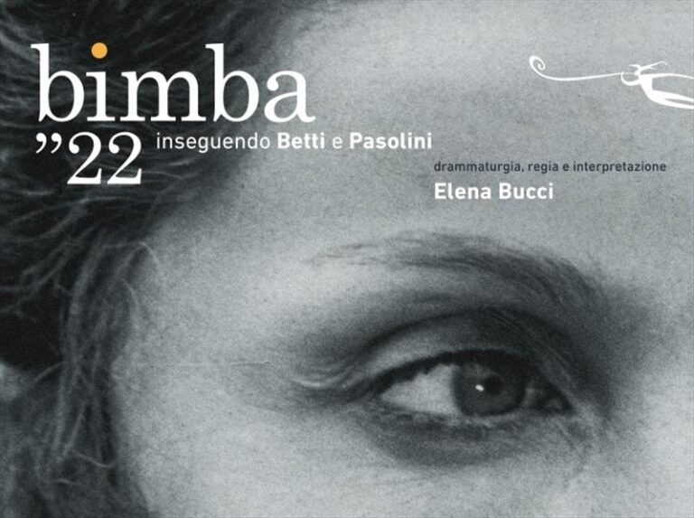 Bimba – inseguendo Laura Betti e Pier Paolo Pasolini