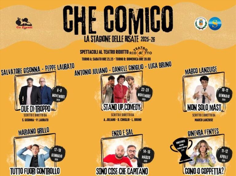 Che Comico – Stagione delle risate 2025-2026