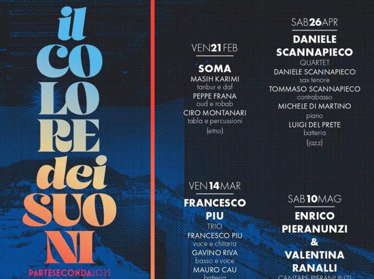 Il colore dei suoni – Parte seconda 2025