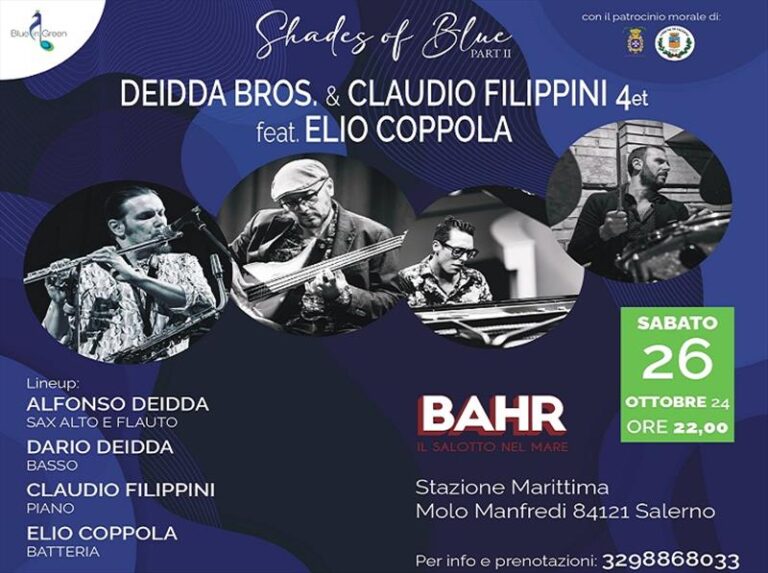 Deidda Bros. & Claudio Filippini 4et feat. Elio Coppola