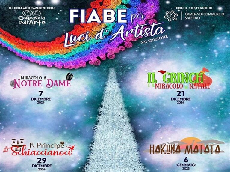 Fiabe per Luci d’Artista – VII edizione