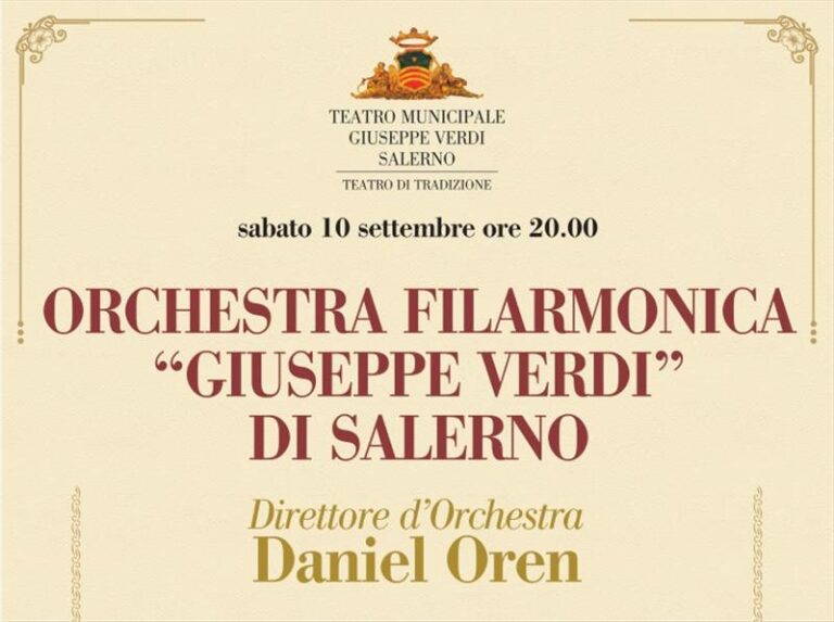 Orchestra Filarmonica “Giuseppe Verdi” Di Salerno