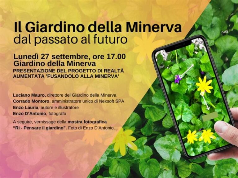 Il Giardino della Minerva: dal passato al futuro