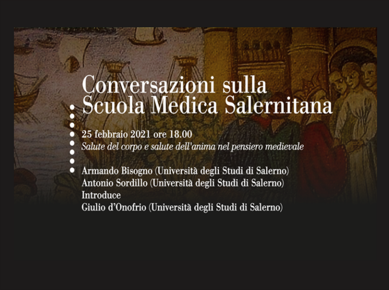Conversazioni sulla Scuola Medica Salernitana | Quinto incontro