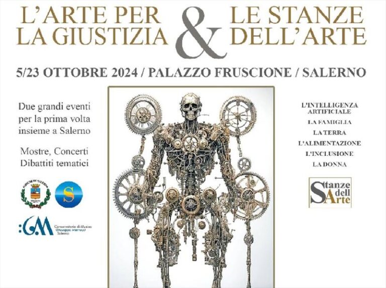 L’arte per la giustizia – Le stanze dell’arte