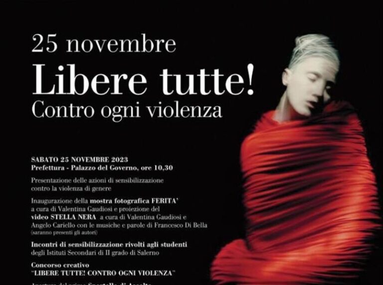 25 NOVEMBRE Libere Tutte!