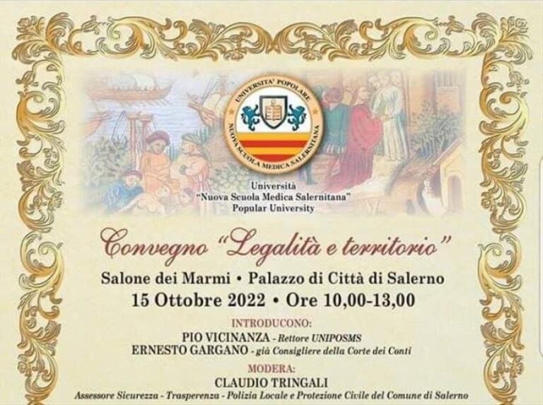 Legalità e Territorio