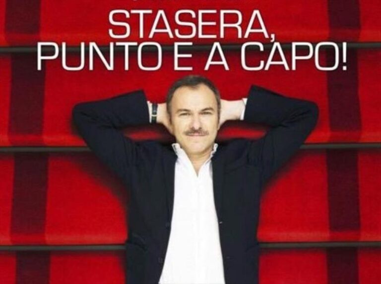 Massimiliano Gallo in Stasera, punto e a capo.