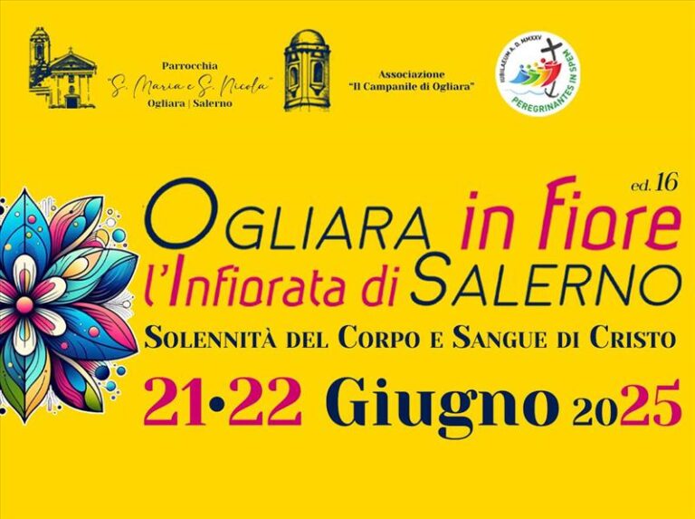 Ogliara in fiore – L’infiorata di Salerno – XVI edizione