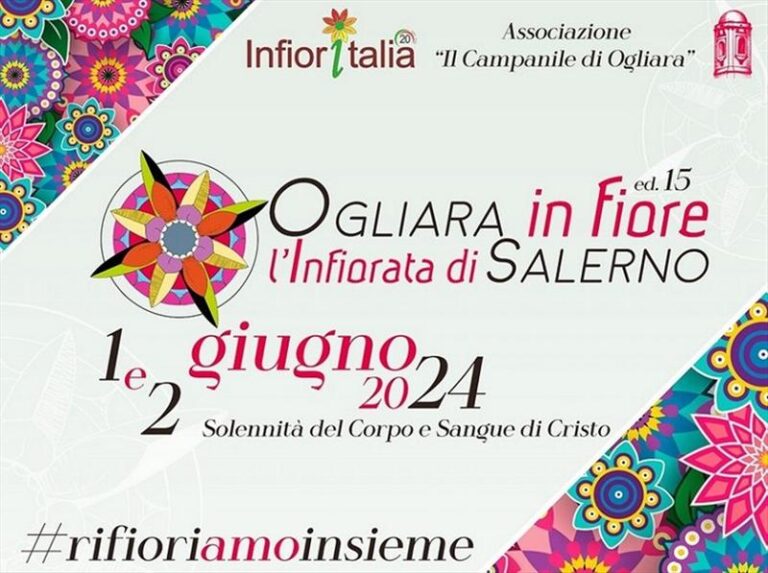 Ogliara in fiore – L’infiorata di Salerno