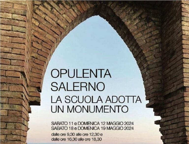 Opulenta Salerno – La scuola adotta un Monumento