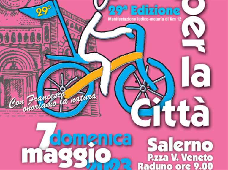 Pedalando per la città