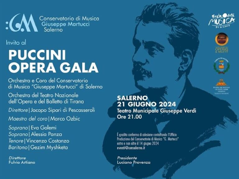 Puccini Opera Gala – Festa della Musica 2024