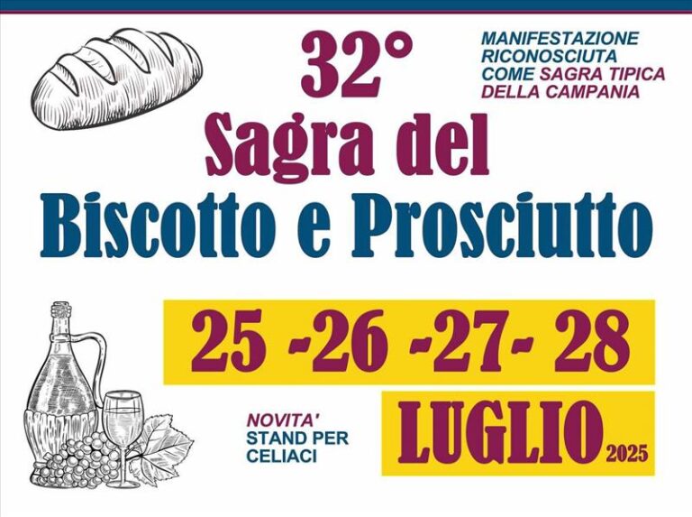 Sagra del biscotto e prosciutto – XXXII edizione