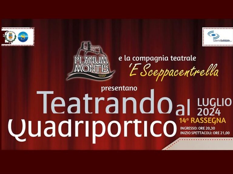 Teatrando al Quadriportico 2024