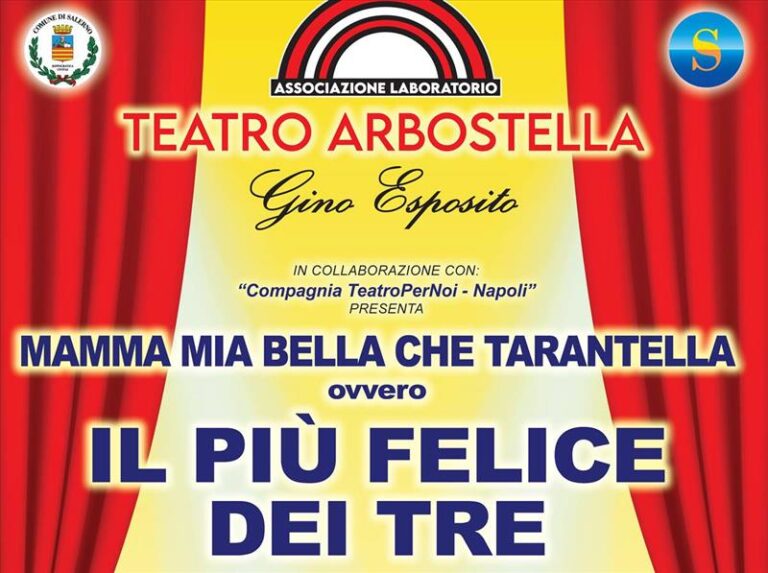 Teatro Arbostella – Il più felice dei tre