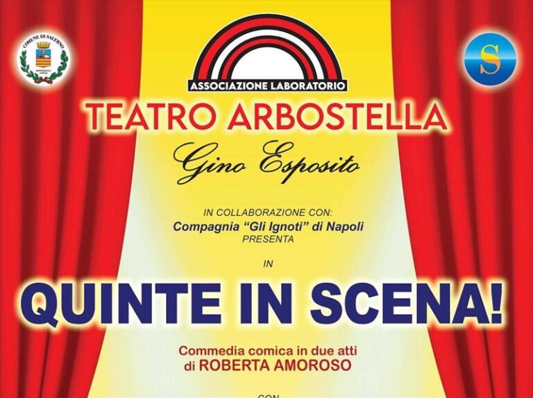 Teatro Arbostella – “Quinte in scena”