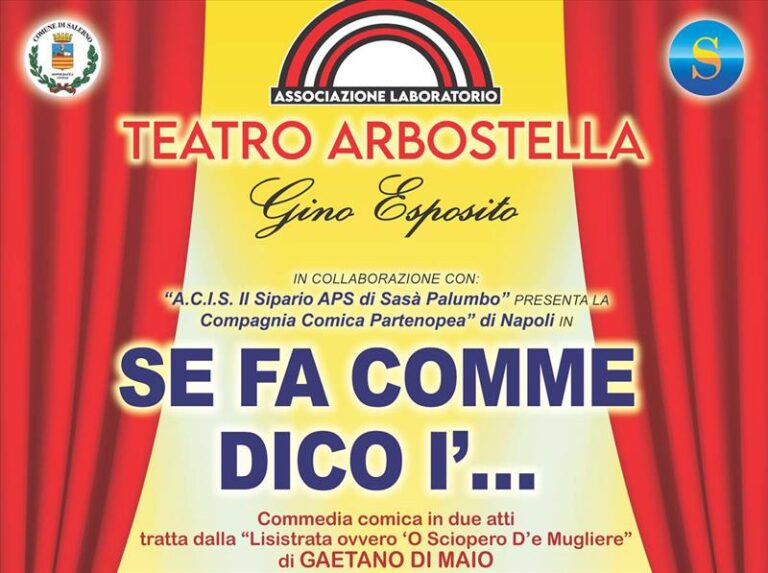 Teatro Arbostella – Se fa comme dico i’…