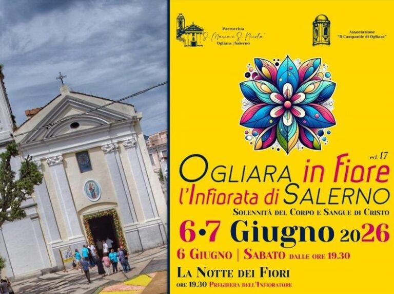 Ogliara in fiore – L’infiorata di Salerno – XVII edizione